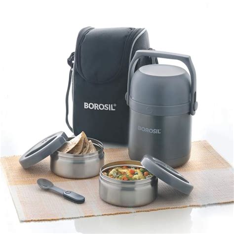 borosil hydra hot-n-fresh stainless steel lunch box review|Hot n Fresh (Vacuum Insulated) .